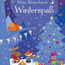 Buch* Mein Stickerbuch „Winterspass“. Mit über 250 Stickern, viele mit Glitzer!