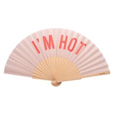Fächer* I’m hot. Handfächer mit optionalem Bändeli zum Befestigen Fächer* I’m hot. Handfächer mit optionalem Bändeli zum Befestigen